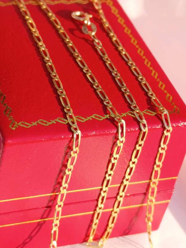 9ct Gold 2MM Link Chain