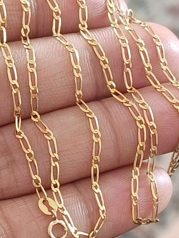 9ct Gold 2MM Link Chain