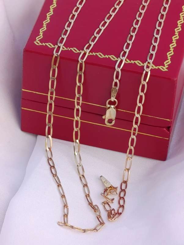 9ct Gold 2MM Flat Link Chain