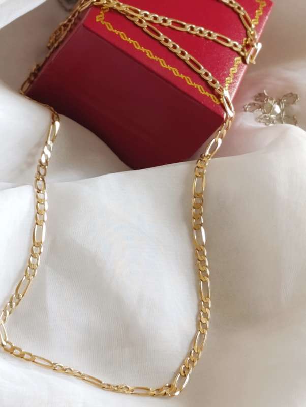 9ct Gold 3MM Vintage Long Chain