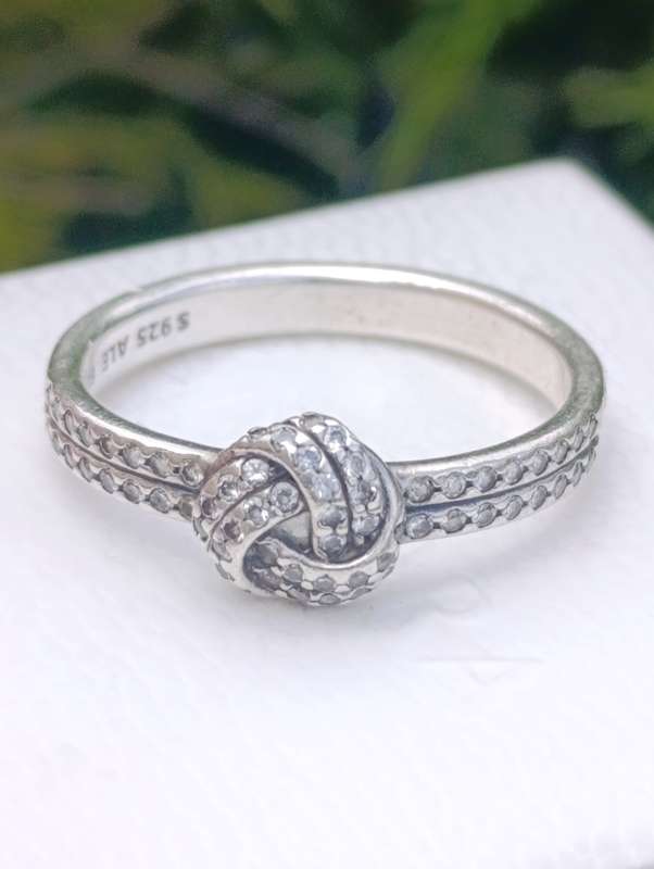 Pandora Sterling Love Knot Ring