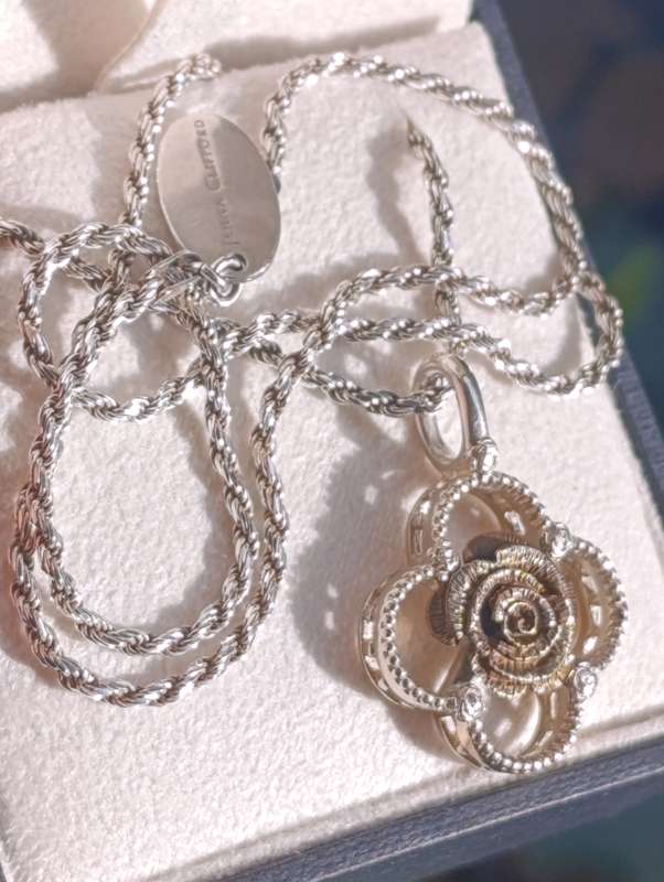 Jenna Clifford Sterling Pendant and Chain Set