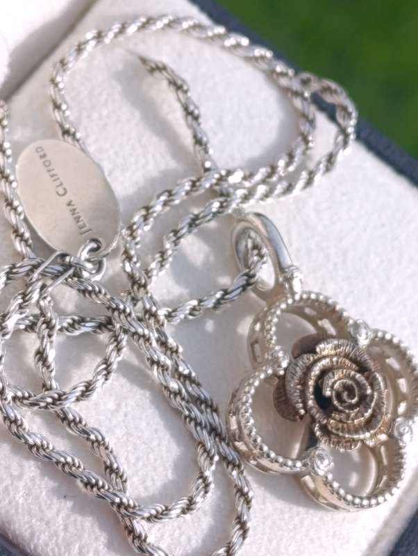 Jenna Clifford Sterling Pendant and Chain Set