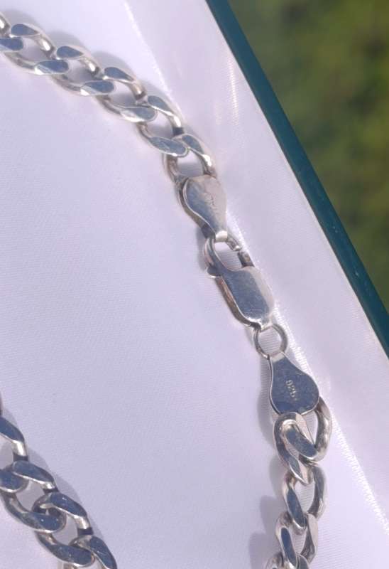 Sterling Solid 6MM Vintage Chain