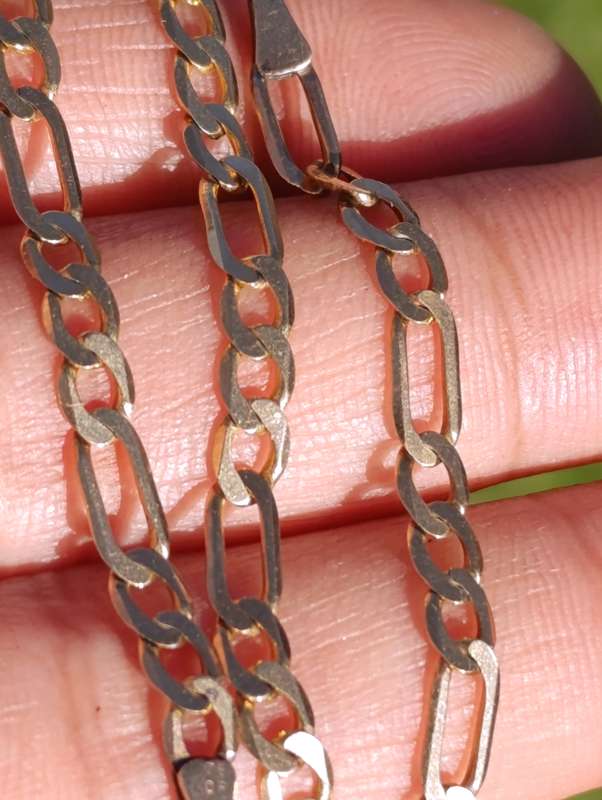 9ct Gold 4MM Vintage Bracelet