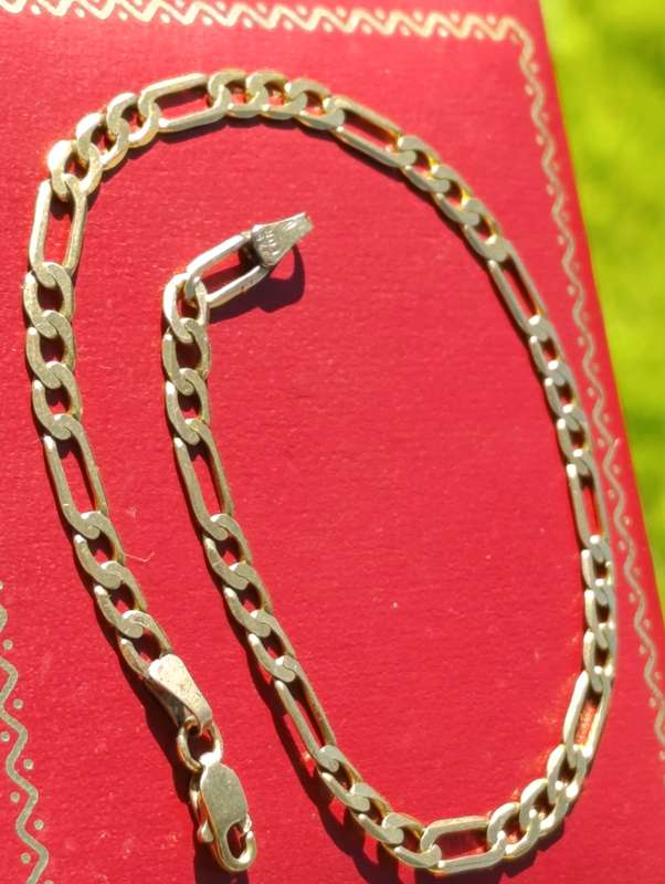 9ct Gold 4MM Vintage Bracelet