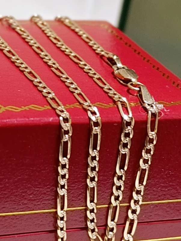 9ct Gold Unique Designer 2MM Chain