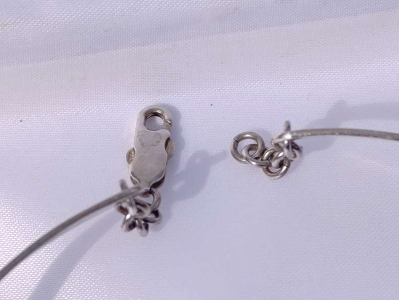 Sterling Vintage Choker Necklace