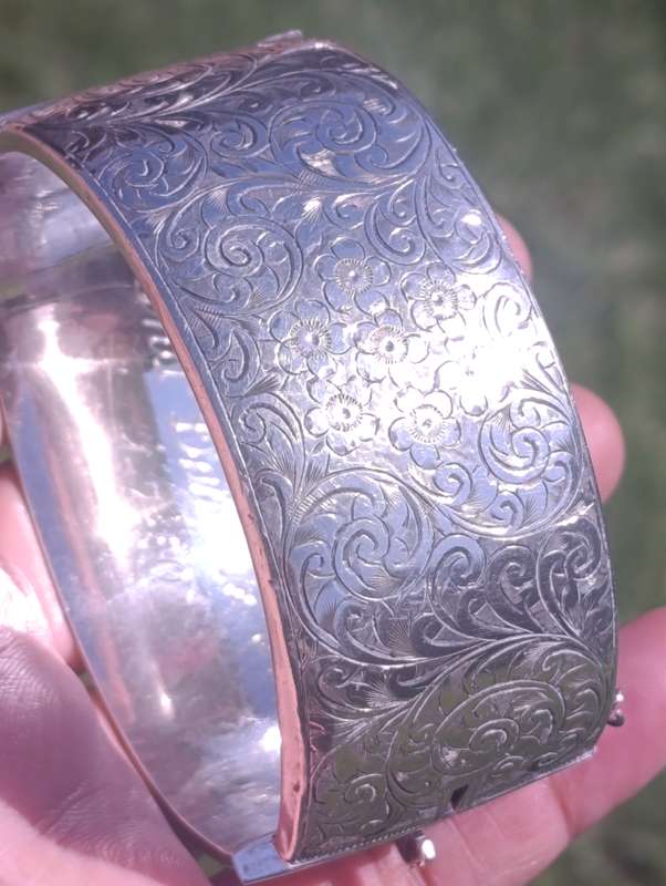 British Hallmarked Sterling Bangle