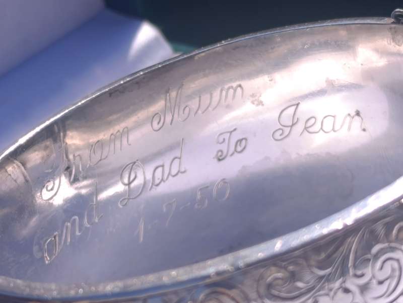 British Hallmarked Sterling Bangle