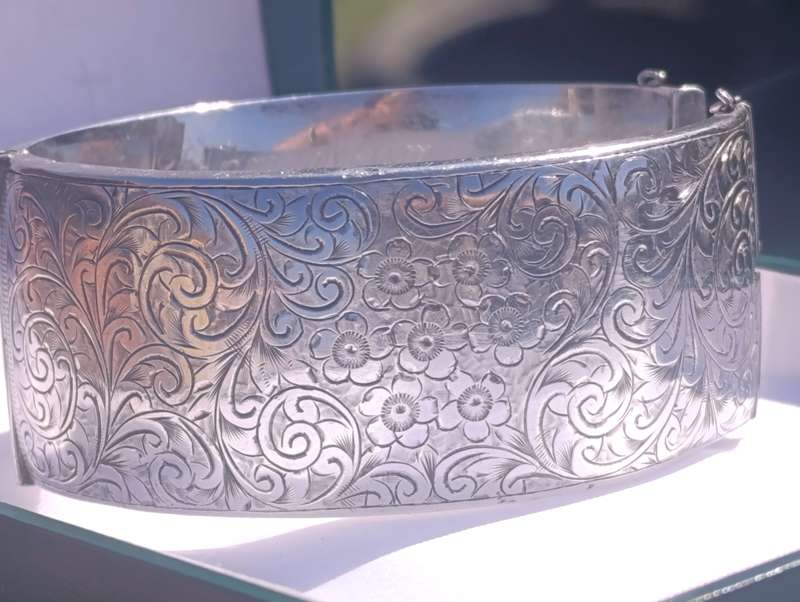 British Hallmarked Sterling Bangle