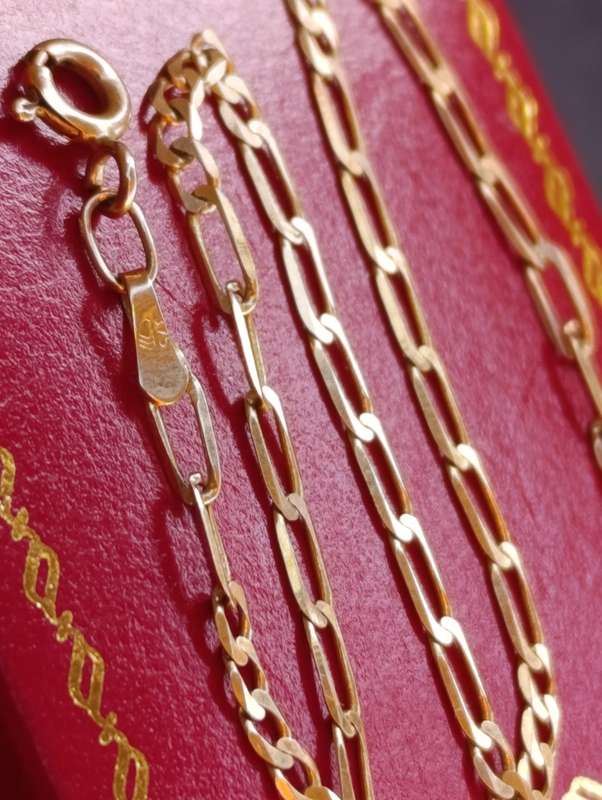 9ct Gold 2MM Fine Bracelet
