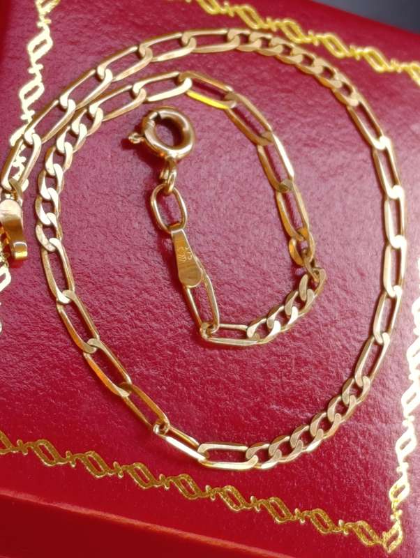 9ct Gold 2MM Fine Bracelet