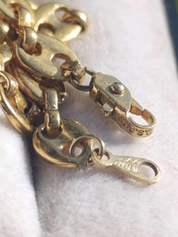 22K Vintage Gold Filled Bracelet