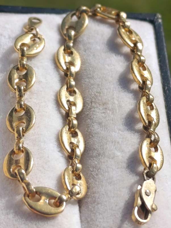 22K Vintage Gold Filled Bracelet