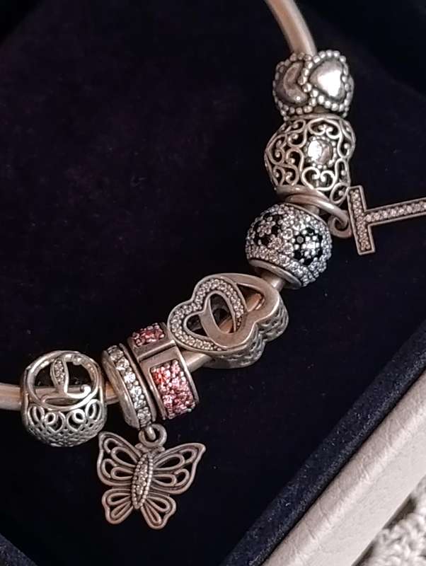 Pandora Original Bracelet With 7 Charms