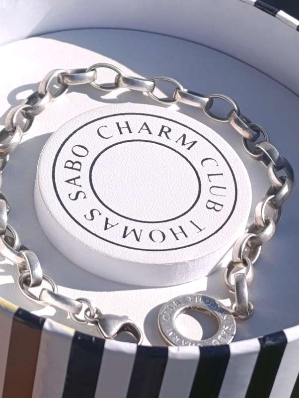 Thomas Sabo Sterling 6MM Charm Bracelet