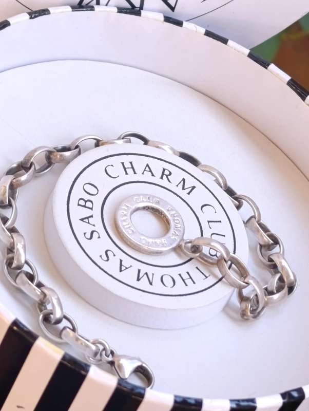 Thomas Sabo Sterling 6MM Charm Bracelet