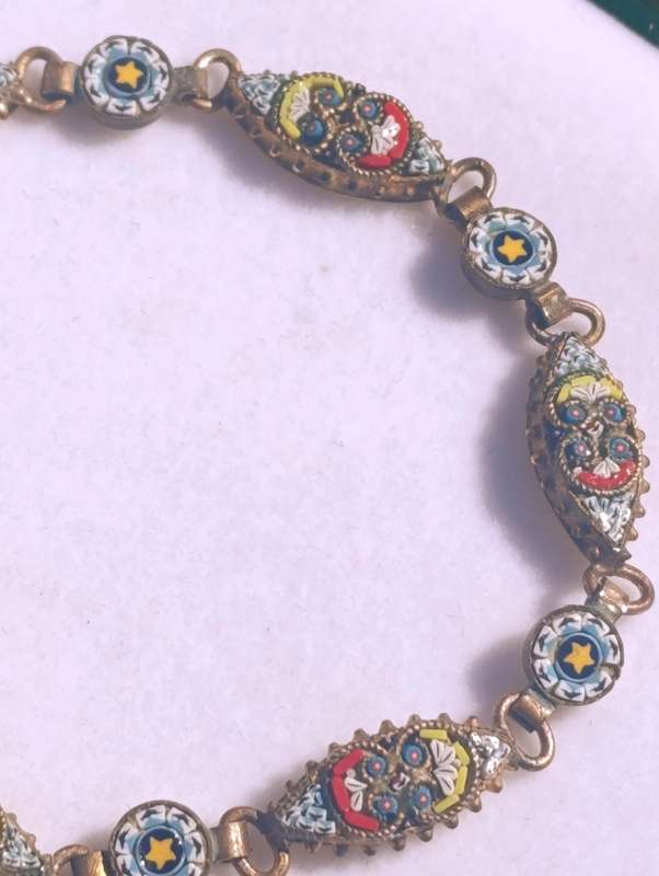 Vintage Micro Mosaic Bracelet