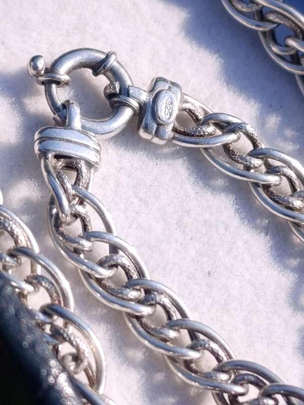Sterling Signoretti Double Link Necklace