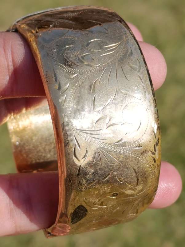 3CM 9ct Metal Core Bangle For Recycle