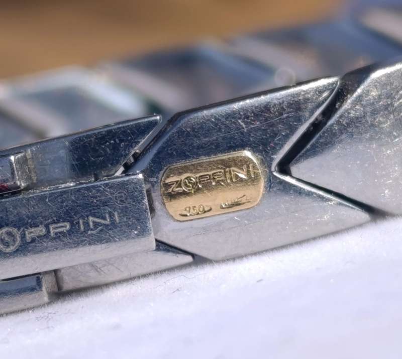 Zoppini Bracelet With 18ct Gold