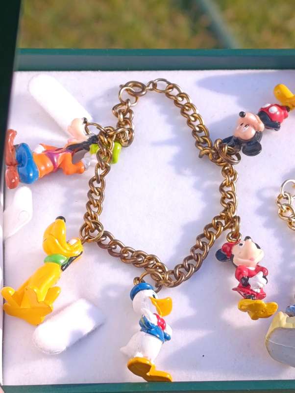 Vintage Disney Character Bracelets Lot