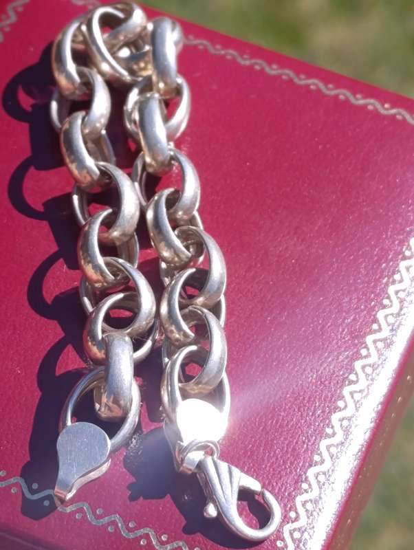 Sterling Rolo 8MM Bracelet