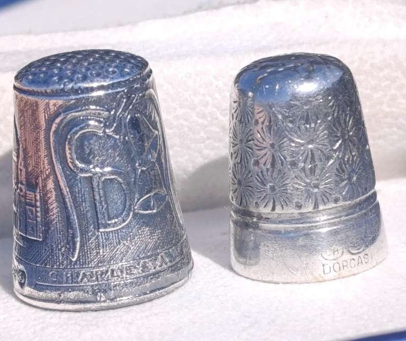 Sterling Silver Thimble Lot