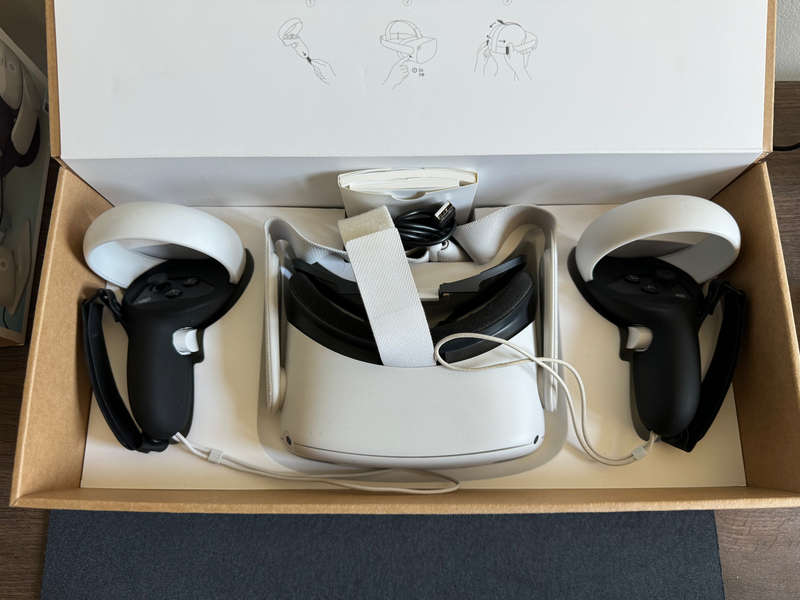 Meta Quest 2 VR Headset | 256GB | BOBA M2-Plus Battery Head strap Included