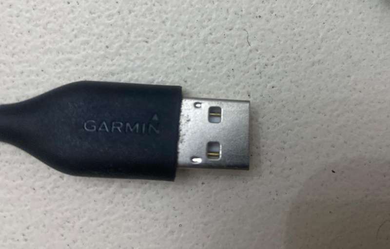 Garmin Forerunner 235 running watch.