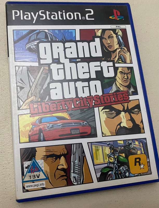 GTA Liberty City Stories Ps2 pal.Cib.
