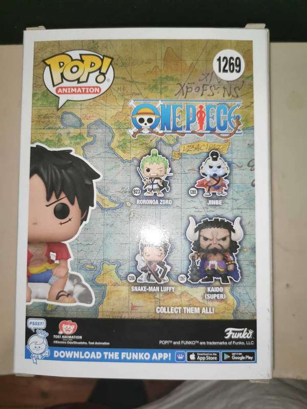 Luffy Gear 2 Chase Bundle One Piece Funko Pop