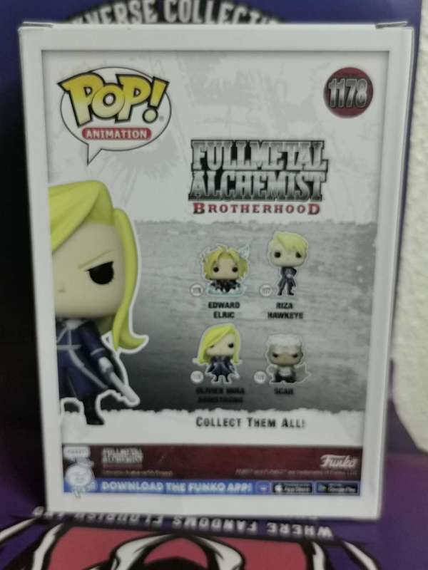 Olivier Armstrong funko pop - Fullmetal alchemist