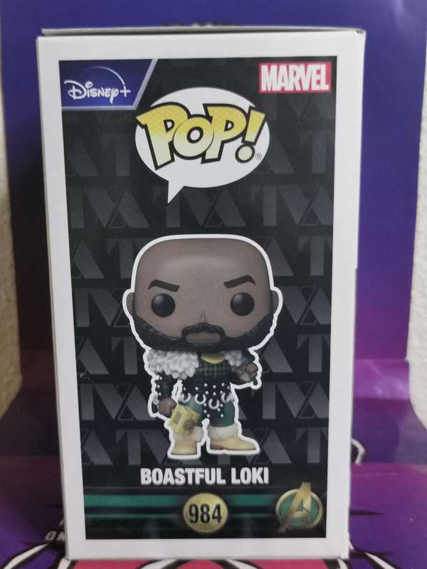 Boastful Loki 2022 wondrous convention funko pop