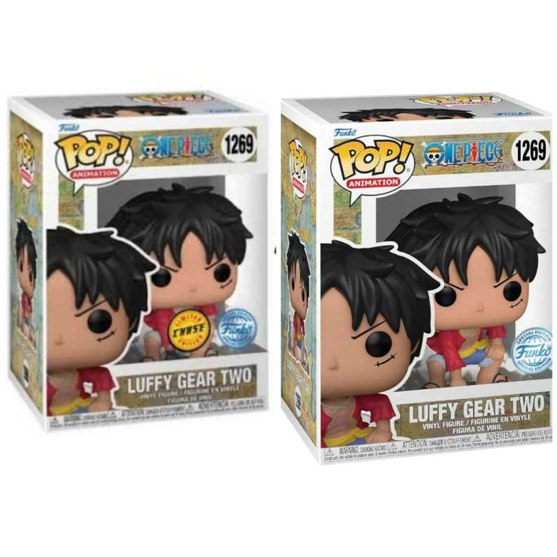 Luffy Gear 2 Chase Bundle One Piece Funko Pop