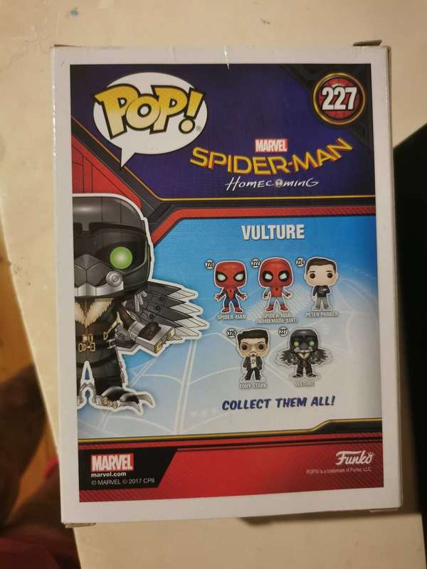 Vulture Exclusive GITD Funko Pop - Marvel