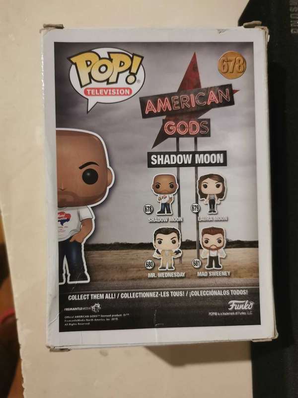 Shadow Moon funko pop - American Gods