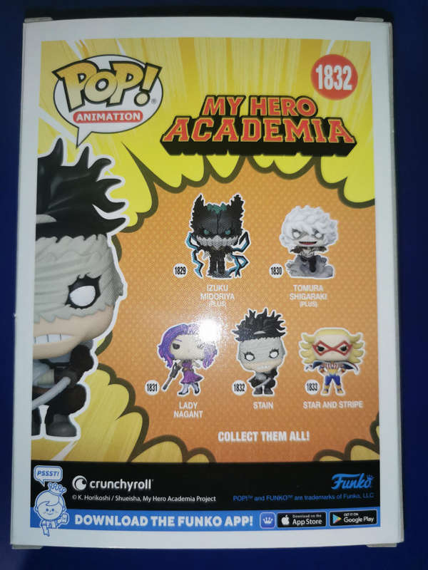 Stain Funko pop My hero academia