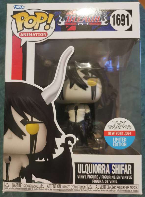 Ulquiorra Toy Tokyo 2024 Bleach Funko pop