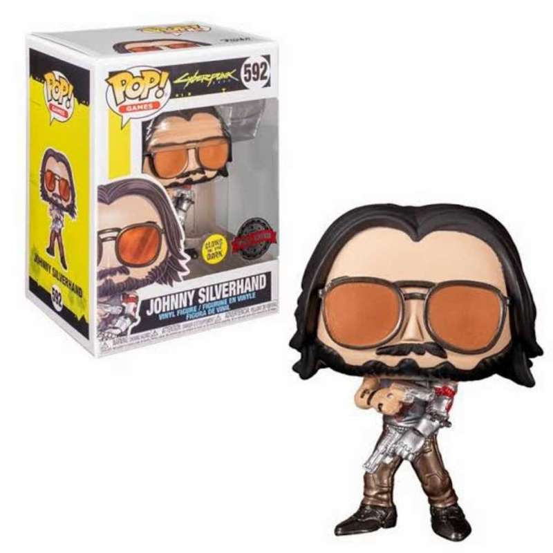 Funko Pop! 592 Cyberpunk - Johnny Silverhand (Glow In The Dark)