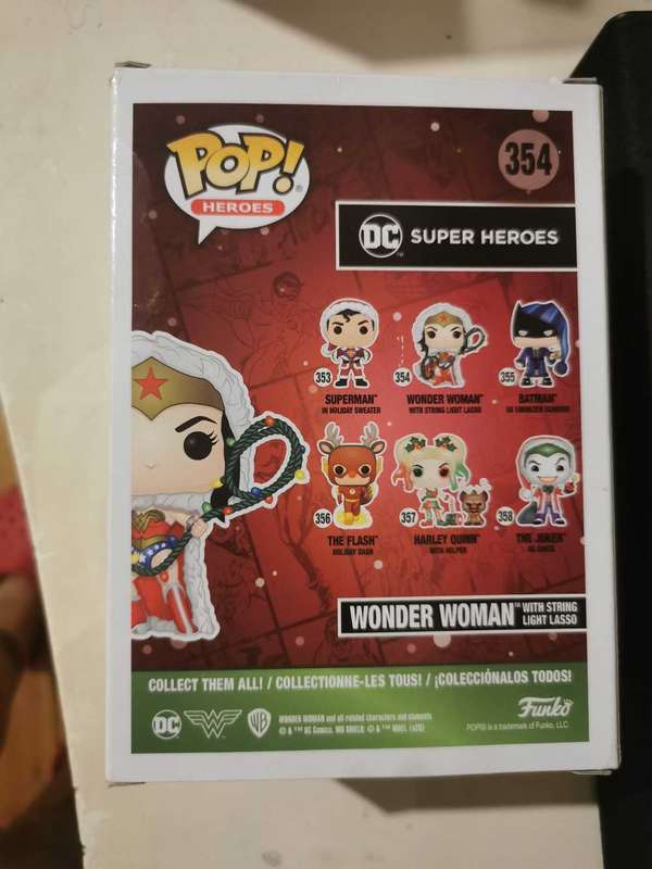 DC Wonder woman funko pop