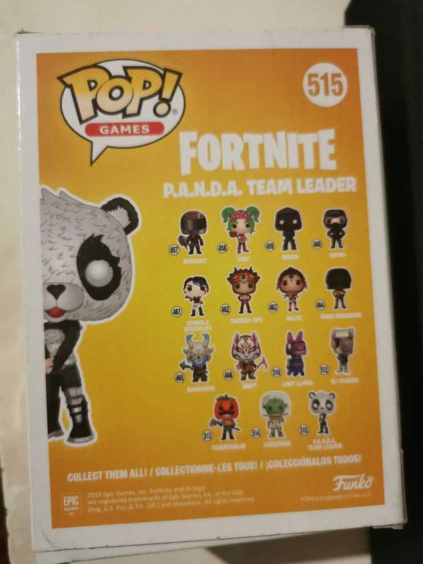 Panda team leader funko pop - Fortnite