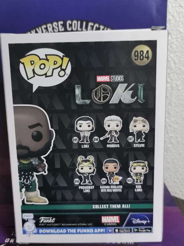 Boastful Loki 2022 wondrous convention funko pop