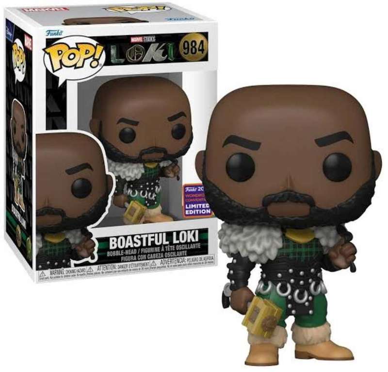 Boastful Loki 2022 wondrous convention funko pop