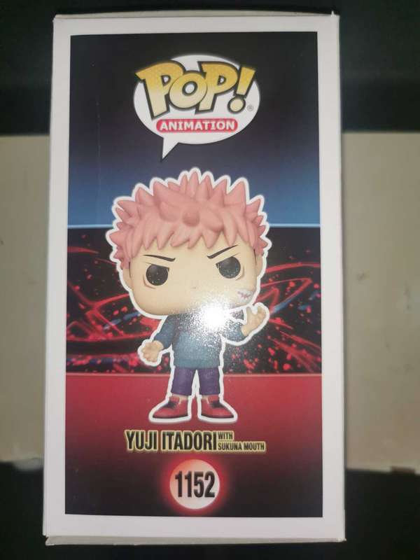 Yuji Itadori Sukuna Mouth Funko Pop Special Edition Jujutsu Kaisen