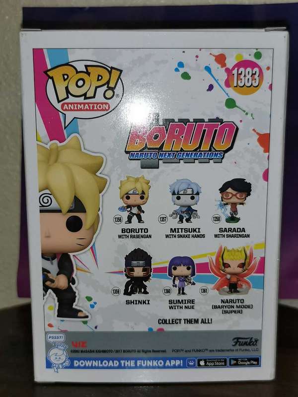 Boruto with Chakra blade funko pop