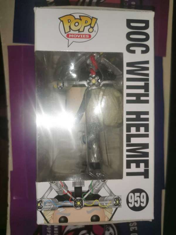 Funko Pop! Vinyl: Back to the Future - Doc with Helmet #959