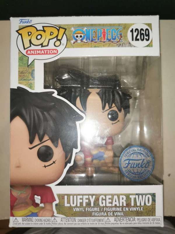 Luffy Gear 2 Chase Bundle One Piece Funko Pop