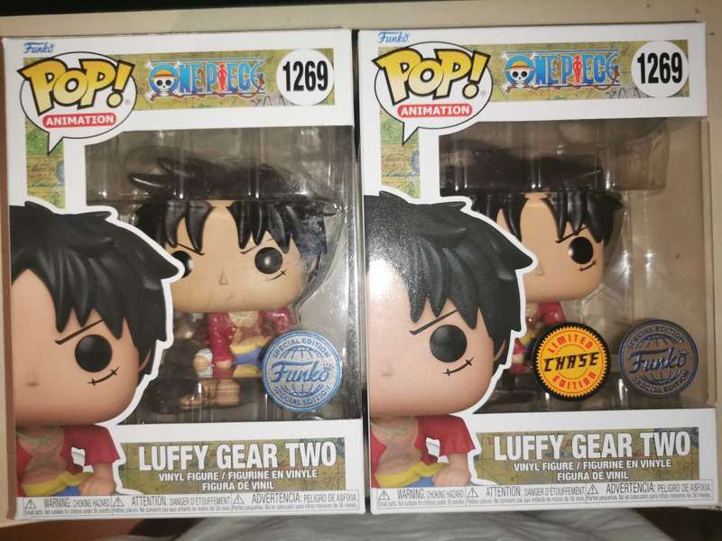 Luffy Gear 2 Chase Bundle One Piece Funko Pop